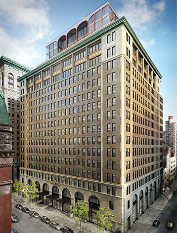 The Textile Building in Manhattan.