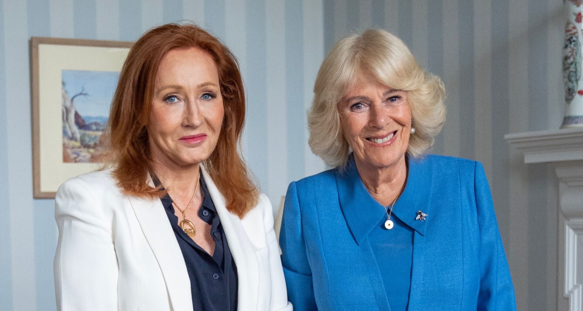 Queen Camilla's Pride Month Meeting With J.K. Rowling Causes Backlash