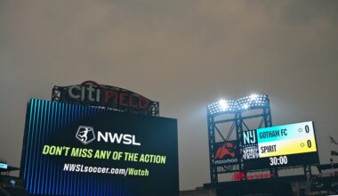 A general view of the venue before the Queens Classic match between Washington Spirit and Gotham FC at Citi Field.