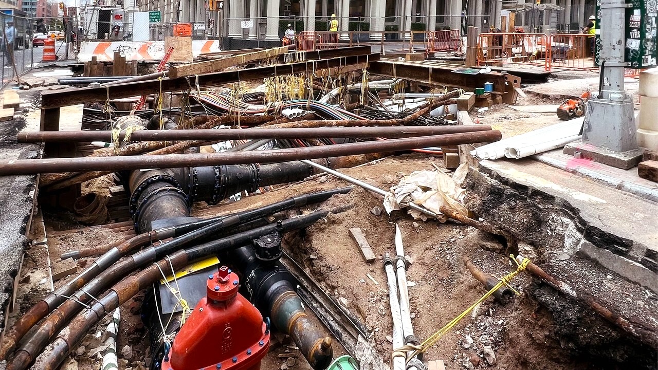 The Hidden Complexity of the Utility Infrastructure Underneath the Streets of Manhattan