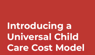 Introducing a Universal Child Care Cost Model for New York — Center for New York City Affairs