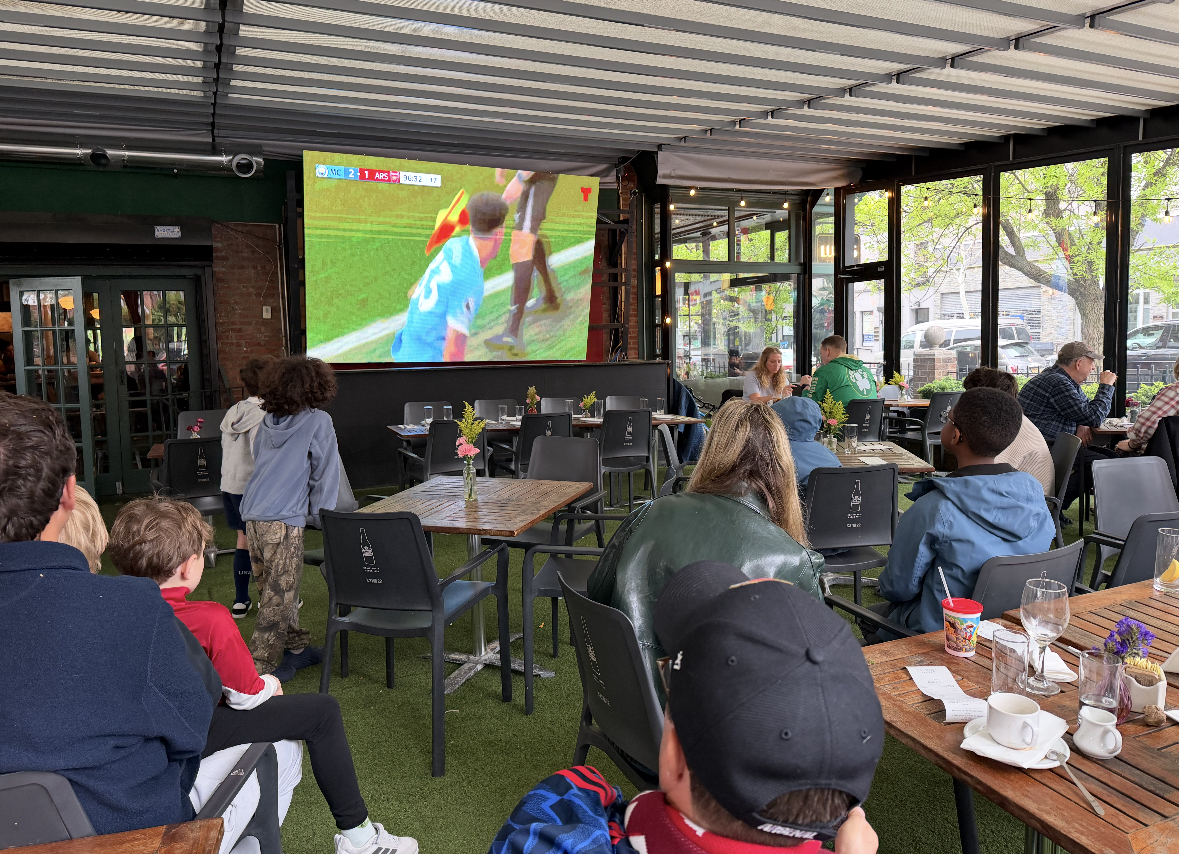 Watching the World Cup in Brooklyn