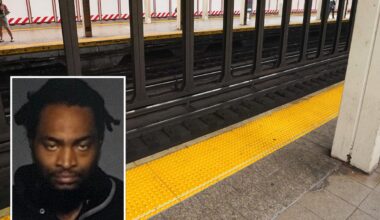 Accused NYC subway shover unleashes unhinged rant while waiting to face judge: ‘The cuffs are on, I’ll break them!’