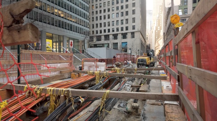 Utility Infrastructure Underneath NYC