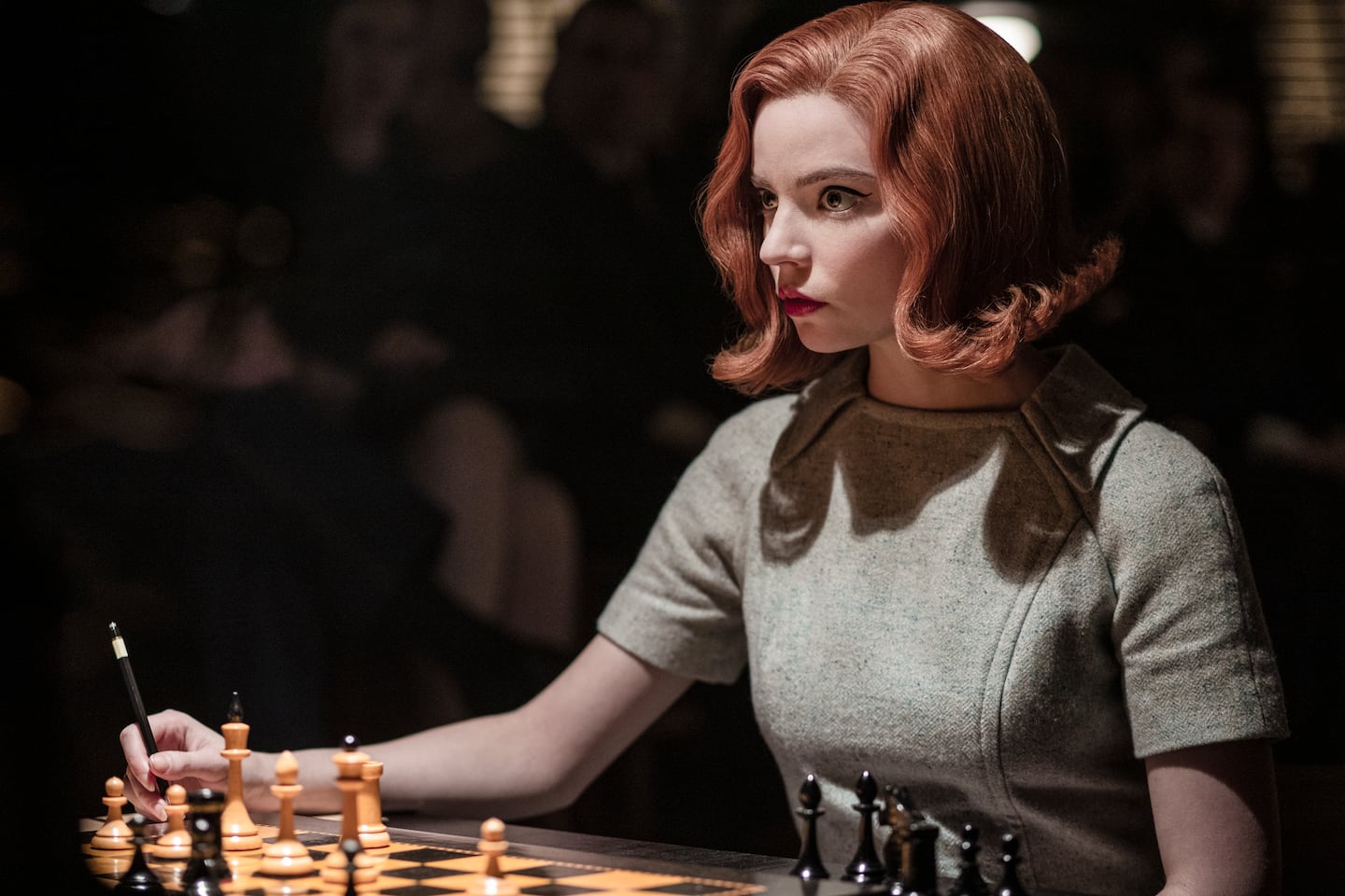 Anya Taylor-Joy in "The Queen's Gambit."