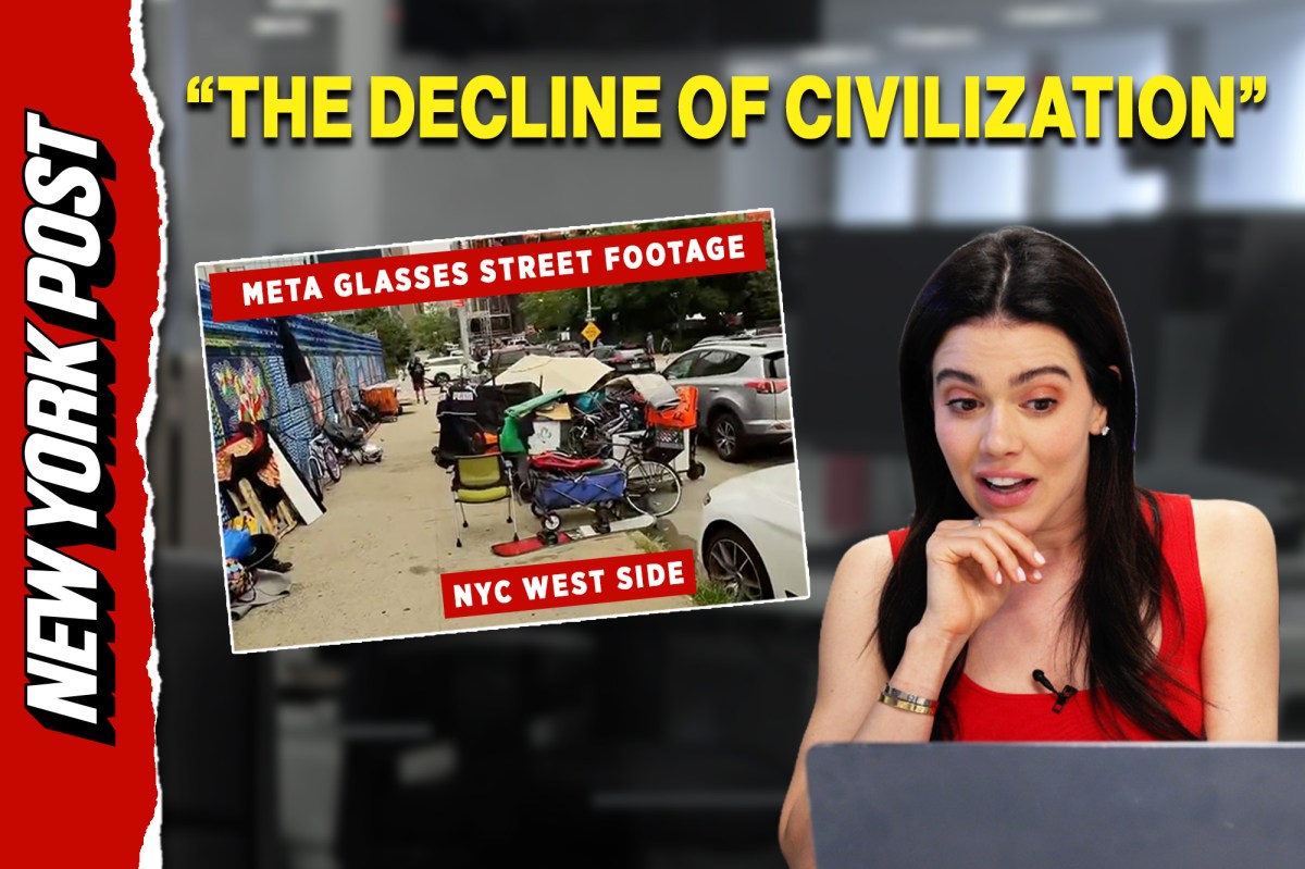 ‘This is grim’: Our reporter reacts to eye-opening Meta glasses footage from Manhattan’s West Side (Video)