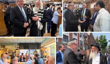 New York State Senator Bill Weber Visits Crown Heights, Strengthening Ties With the Chabad Community