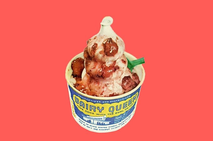 What The Dairy Queen Menu Dairyqueen Sundae Courtesy Dairy Queen