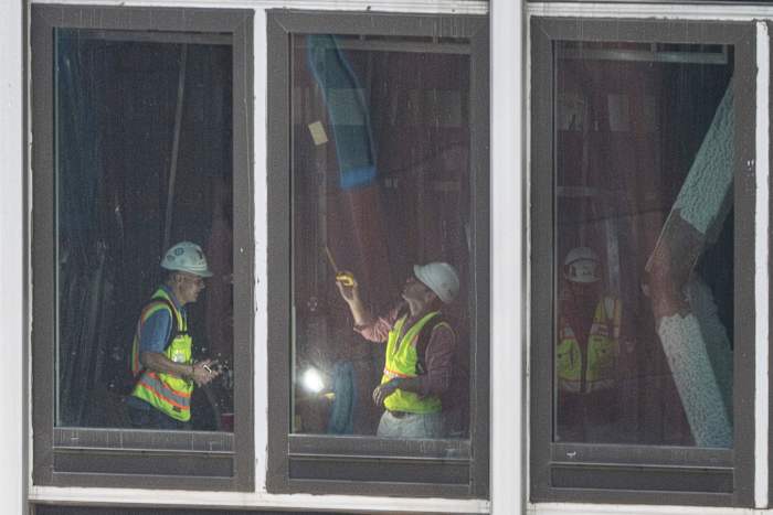 Evacuated residents and hotel guests are allowed to return amid work on damaged NYC high-rise