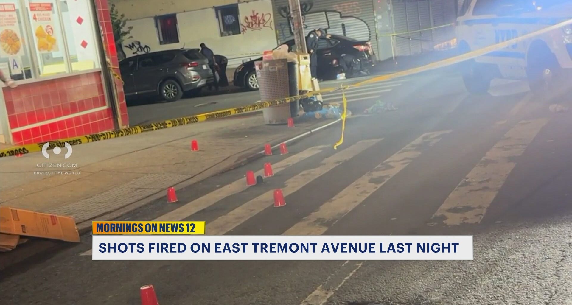News 12 | Brooklyn | Four Men On The Run After Shots Fired In West Farms