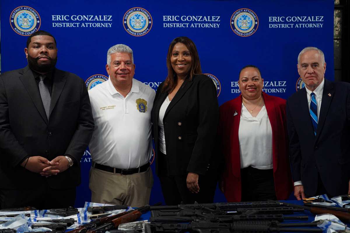 Nearly 200 firearms turned in during Clinton Hill gun buyback, officials say • Brooklyn Paper