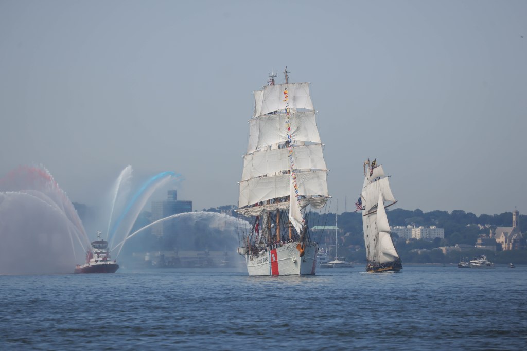 Parade of Tall Ships cruises through New York Harbor to celebrate Sail4th 250