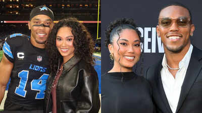 Amon-Ra St. Brown and Brooklyn Adams' dating timeline: Lions' All-Pro WR gets engaged to his high school sweetheart after nearly a decade together