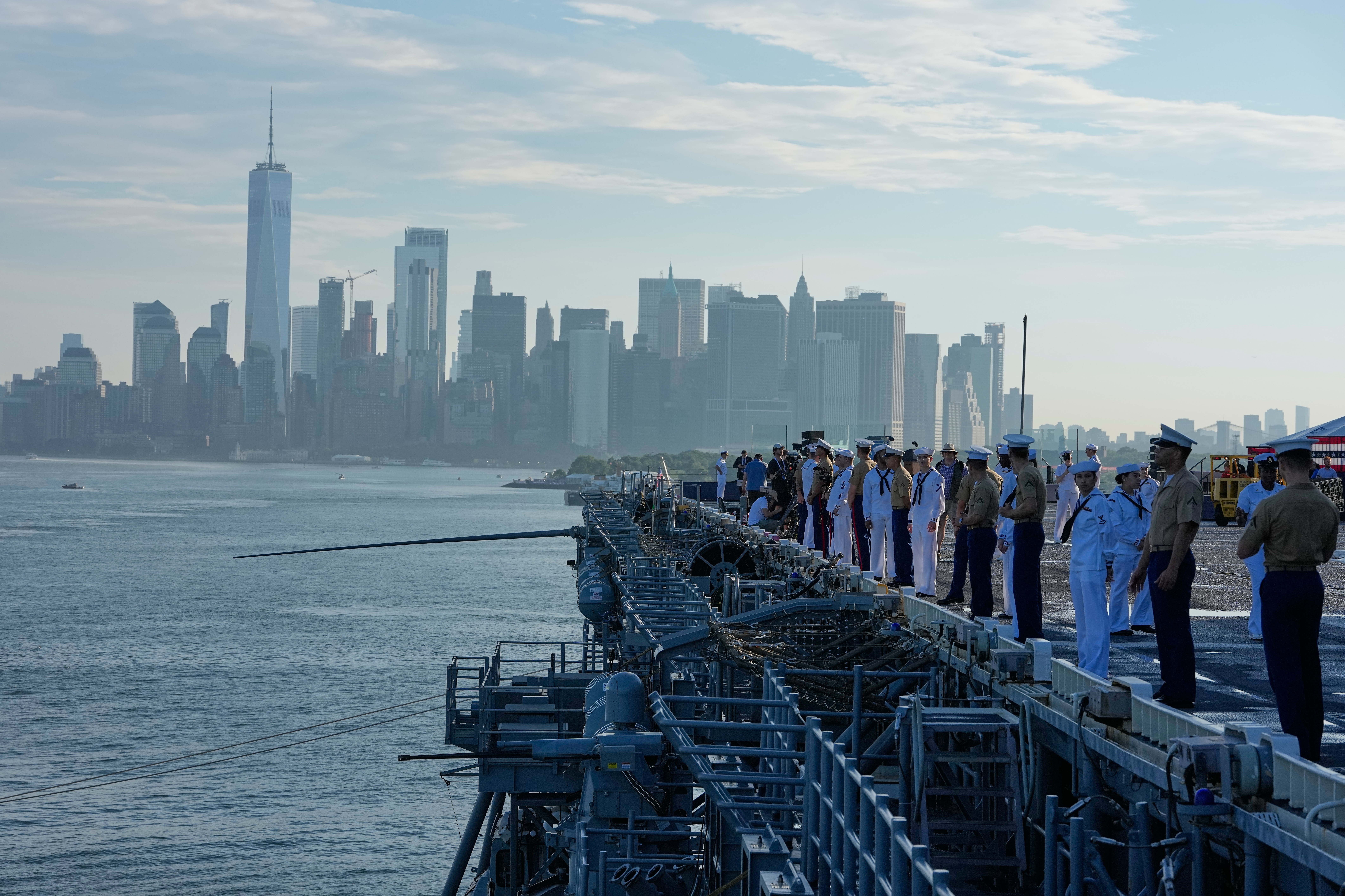Parade of Tall Ships cruises through New York Harbor to celebrate Sail4th 250