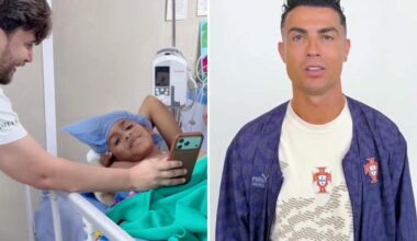 Venezuelan earthquake survivor, 10, asked for a Cristiano Ronaldo sticker after losing his leg — and got much more