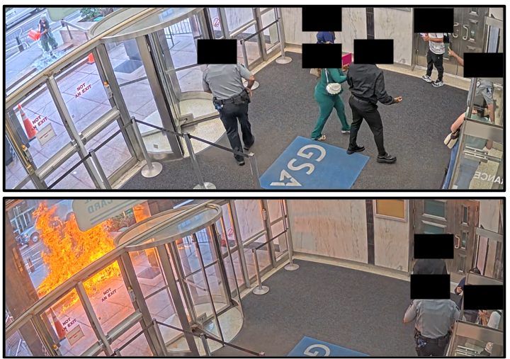 Andrew Arrabaca Charged With Arson After Setting Fire FBI Entrance 