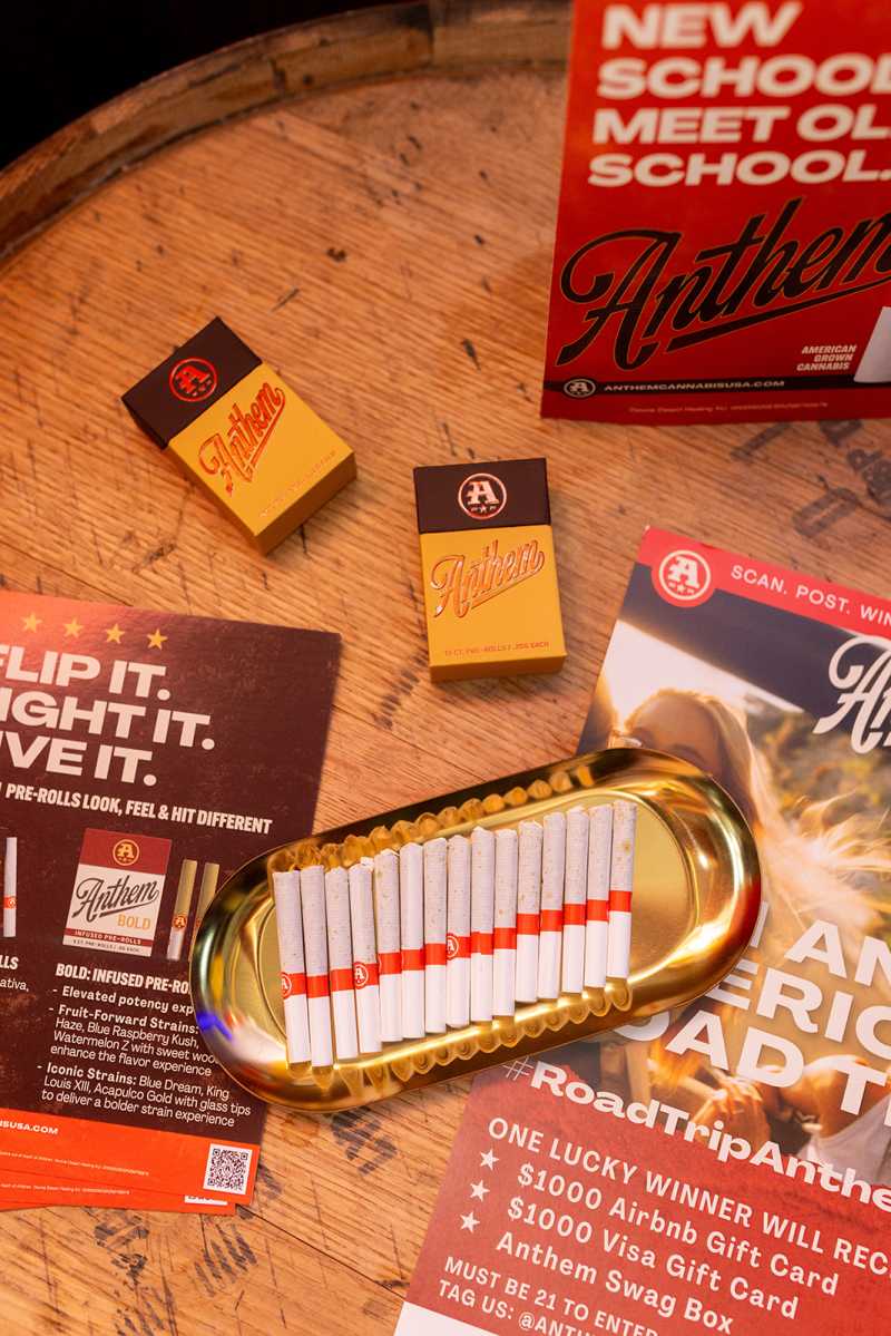 a tray of pre-rolls