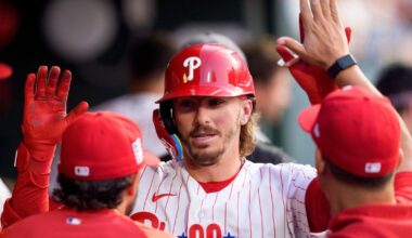 Bryson Stott homers, drives in 5 as Philadelphia Phillies rout New York Yankees to avoid series sweep