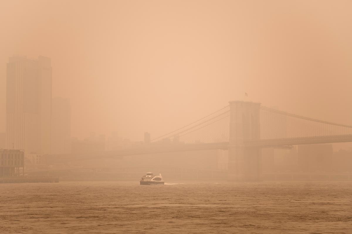 Poor Air Quality Alert Issued For New York State