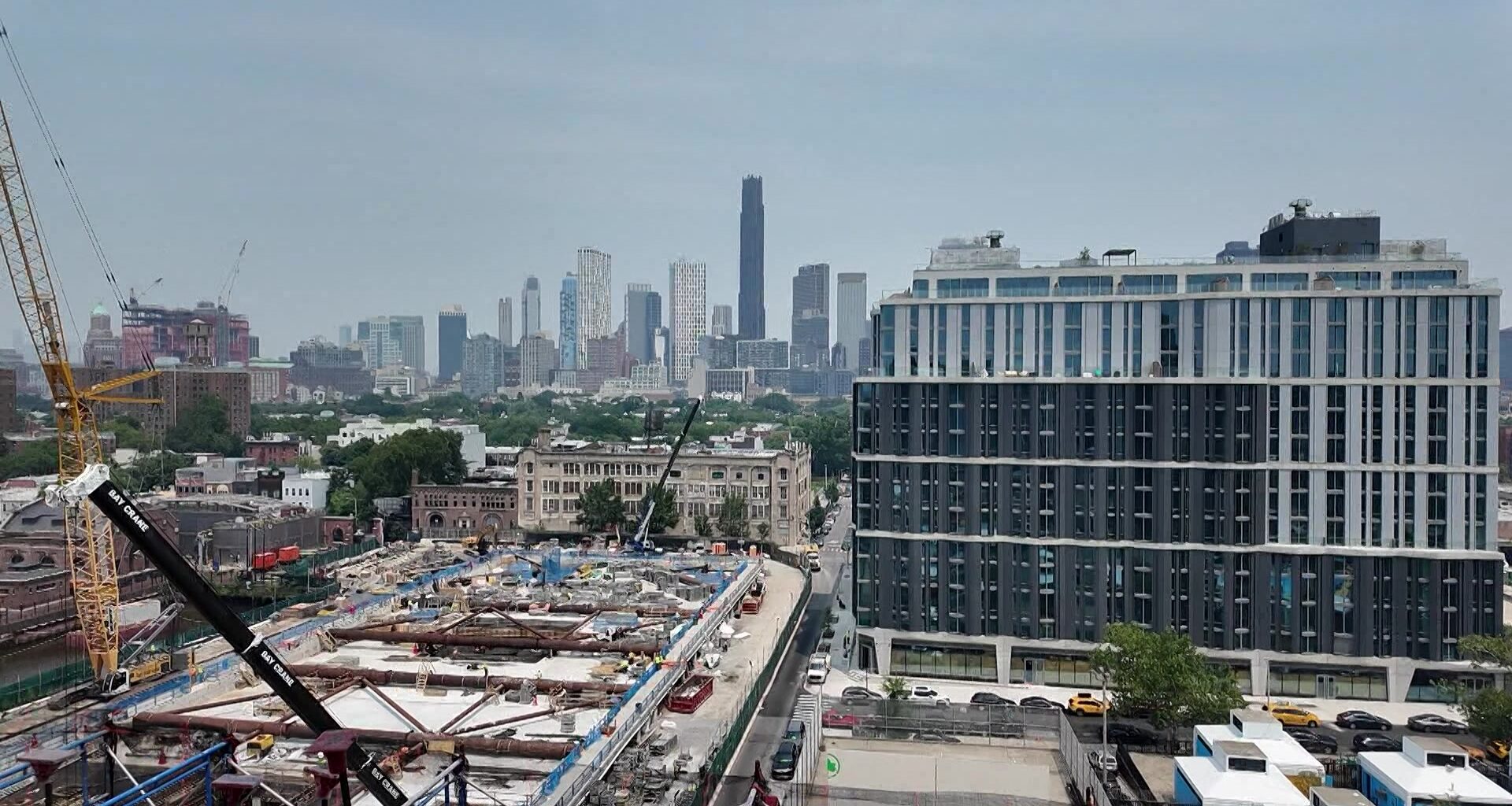 News 12 | Brooklyn | The Majestic Aims To Blend Waterfront Living Arts And Green Space In Gowanus