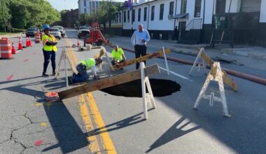 News 12 | Westchester | Part Of Major Yonkers Roadway Closed After Pavement Gives Way