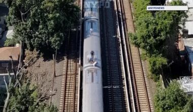 News 12 | Brooklyn | Thats Insane Commuters React To Shocking Video Of Teens Subway Surfing In Brooklyn