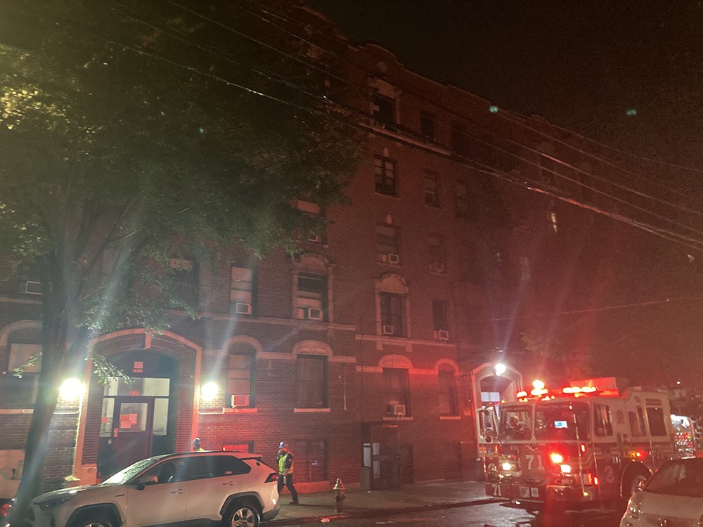 Kingsbridge Heights: Building Partially Evacuated after Fire at 2849 Webb Ave on Fourth of July