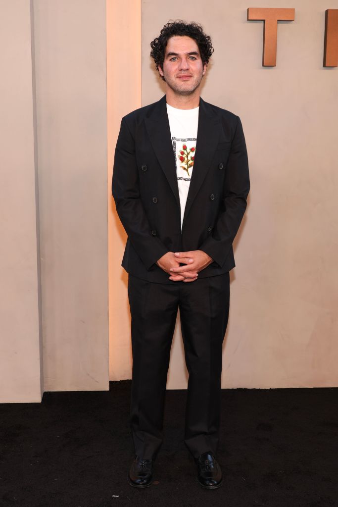 Benny Safdie at the New York premiere of "The Odyssey"