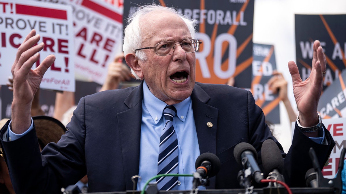 Sen. Bernie Sanders speaking