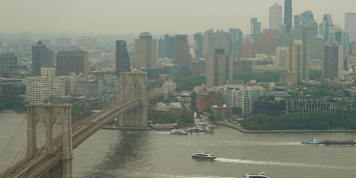 Canadian wildfire smoke turns air hazardous from the Midwest to NYC