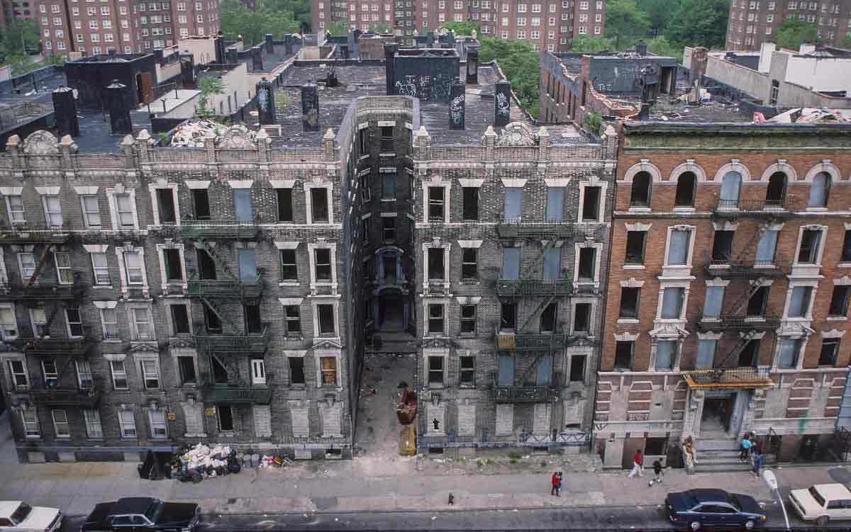 bronx burned public housing projects