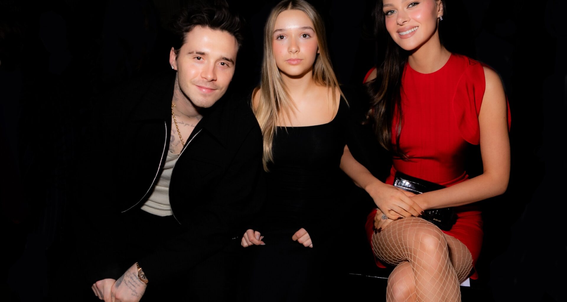 Brooklyn Beckham, Harper Beckham, Nicola Peltz
