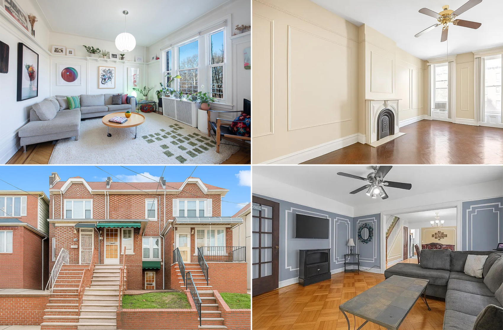 brooklyn listings - collage of brooklyn homes for sale