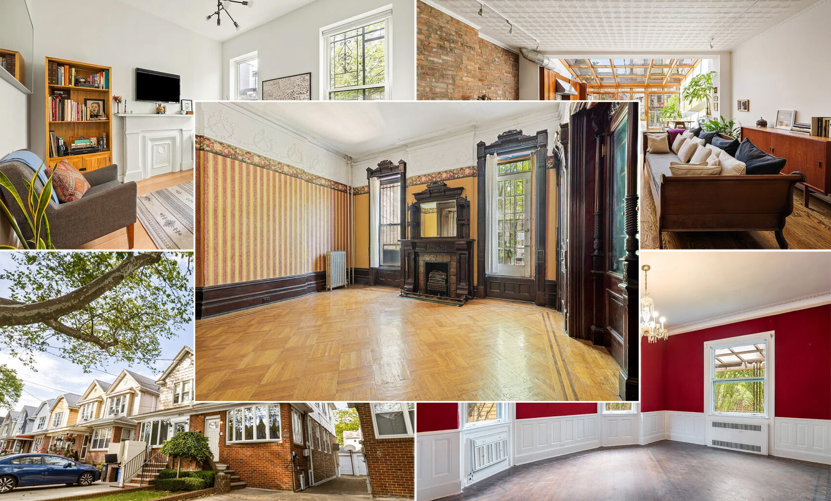 brooklyn listings - collage of brooklyn homes for sale