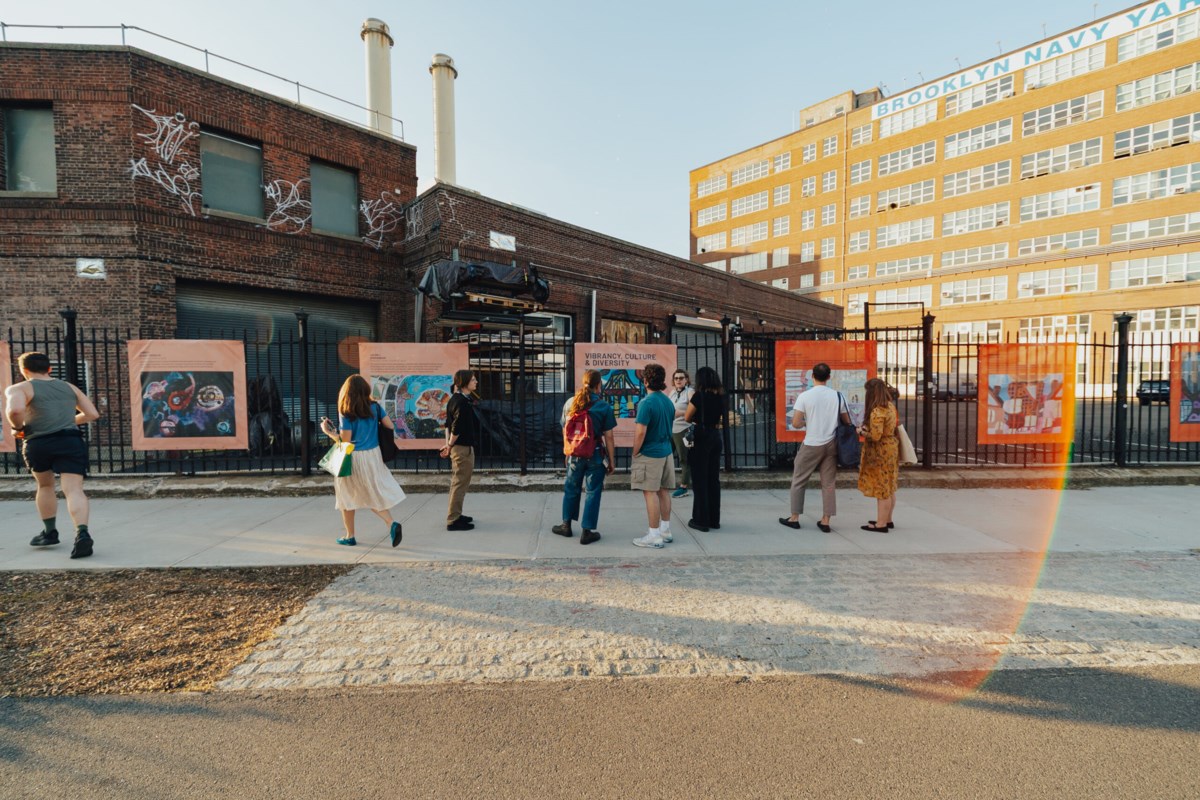 Brooklyn Navy Yard Showcases Local Artists With New Public Art