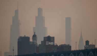 NYC air quality today: Live Canada wildfire smoke map for NY, NJ