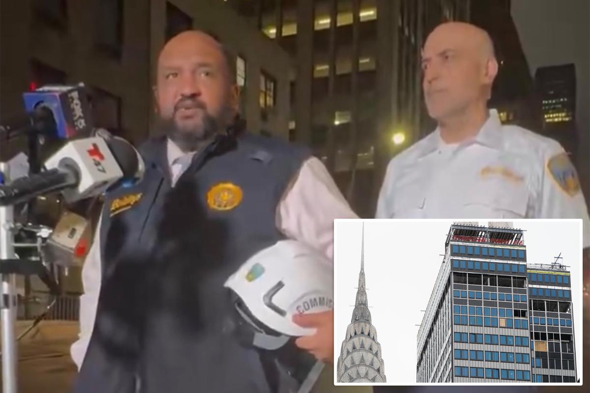 NYC buildings commissioner confident buckling Midtown building is 'stabilizing' after emergency work