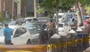 Has ICE’s New York surge begun? Masked agents caught on camera across city stopping people, attacking protesters with pepper spray
