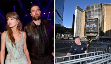 Taylor Swift's rumoured wedding celebrations begin with star-studded New York event