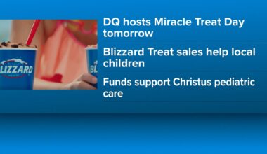 Dairy Queen's Miracle Treat Day to benefit Christus pediatric patients