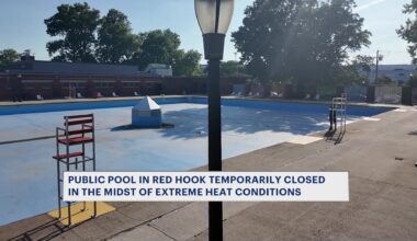 News 12 | Brooklyn | Red Hook Pool Temporarily Closed As Extreme Heat Arrives