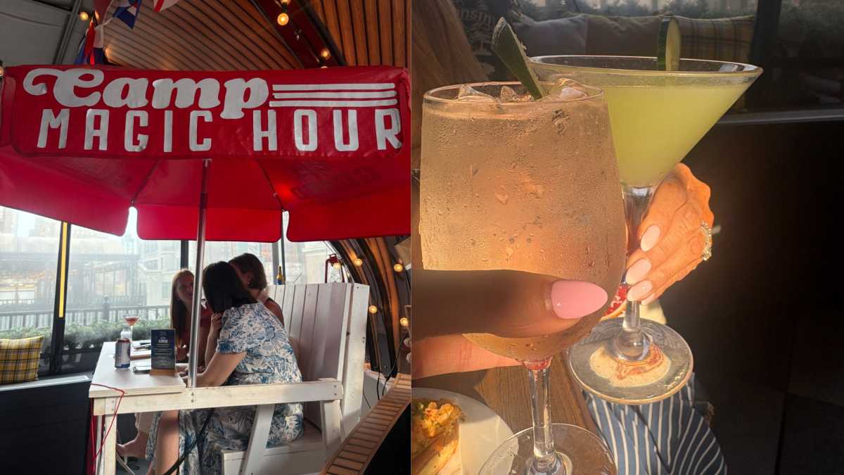 Looking for the ultimate watch party? Try Camp Magic Hour in Times Square