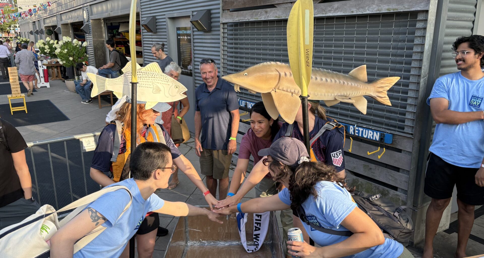 Cardboard Boats, Big Laughs and a Splashy Start to City of Water Day at Pier 84
