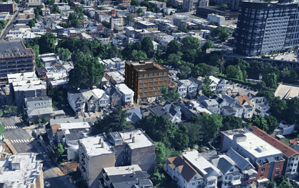 Casa 824 Jersey City Aerial Render