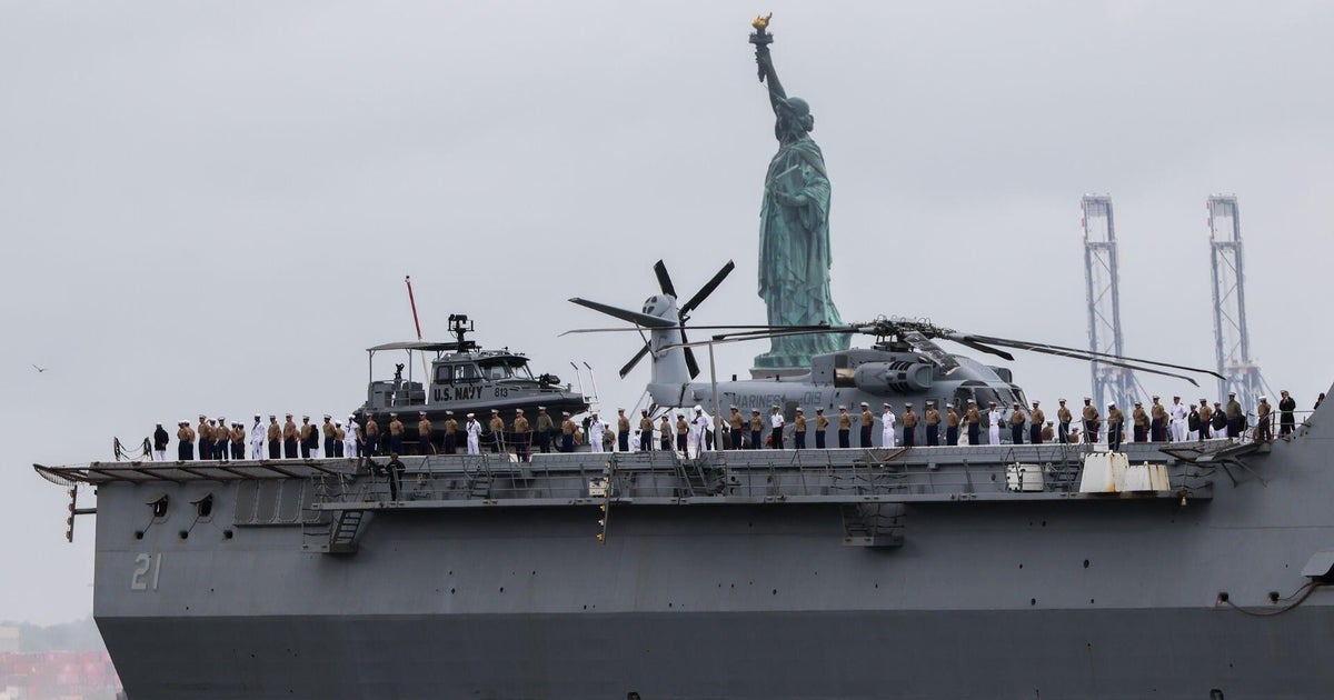 Parade of ships sails through New York City in massive maritime gathering
