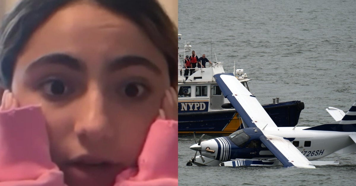 Teen girl describes plane's emergency landing in Manhattan's East River