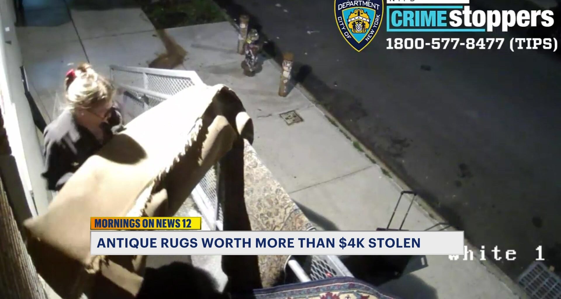 News 12 | Brooklyn | Over 4k Worth Of Antique Rugs Stolen In Bushwick