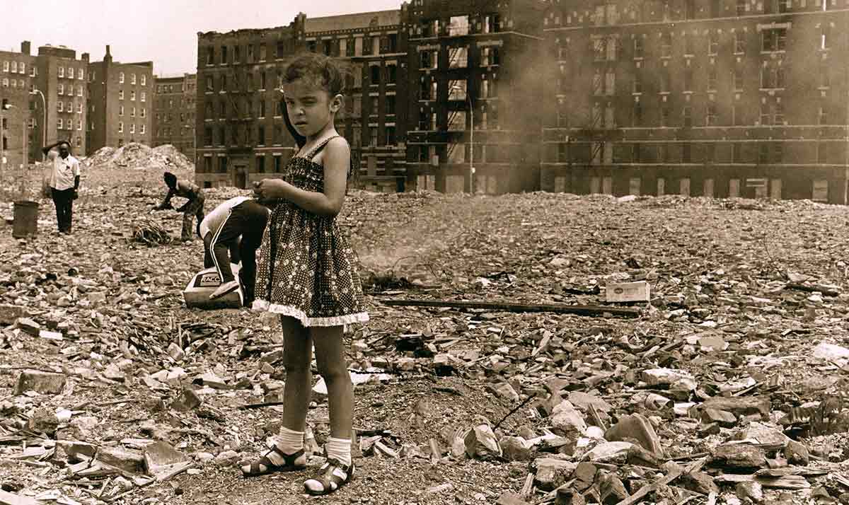 child rubble south bronx