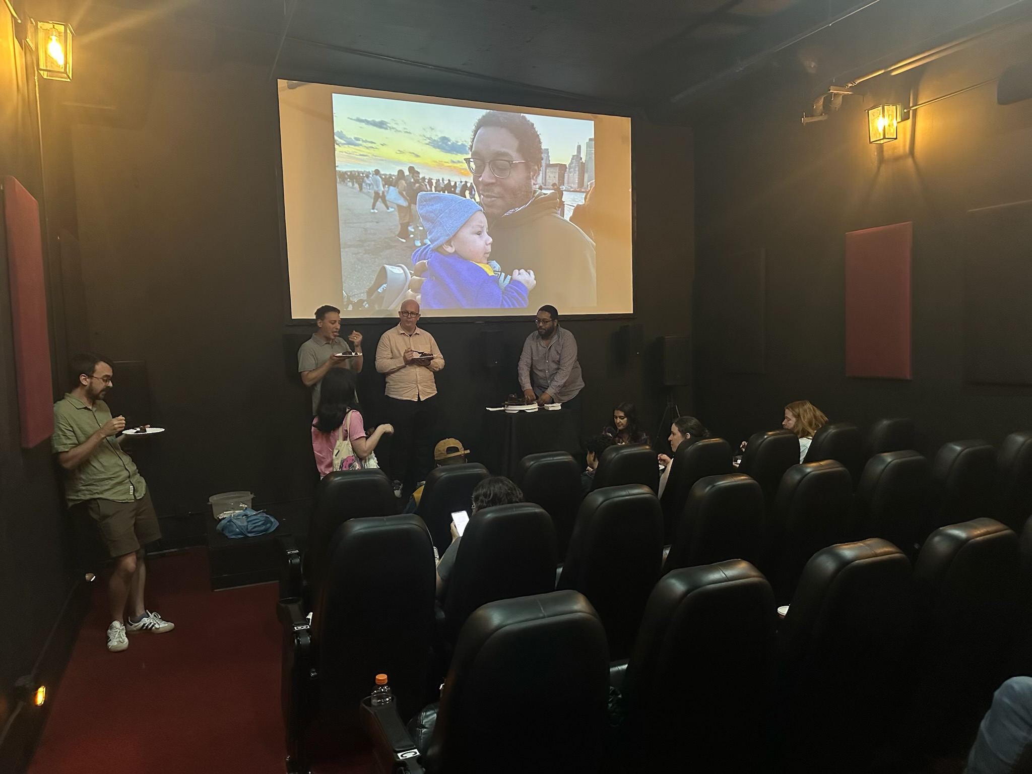 A screening at Stuart Cinema and Café