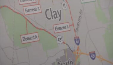 Map of Clay, New York